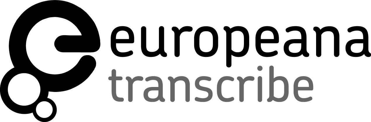 Europeana Transcribe Logo
